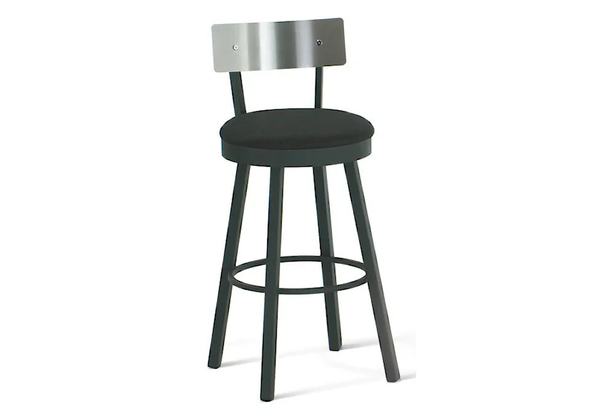 Urban 26" Lauren Swivel Counter Stool by Amisco at Esprit Decor Home Furnishings